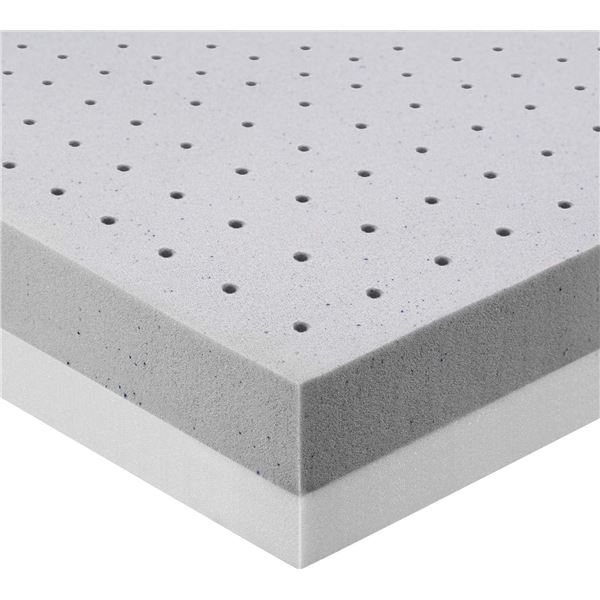 NEW BEDSTORY 4 INCH MEMORY FOAM MATTRESS TOPPER