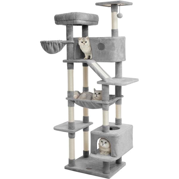 BRAND NEW KAROLPAR 73" LARGE CAT TREE CONDO