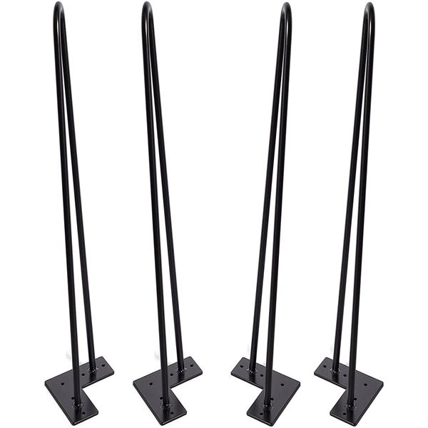 NEW HAIRPIN TABLE LEGS 28" - SET OF 4