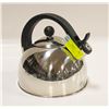 Image 1 : NEW STAINLESS STEEL 2.5L WHISTLING TEA KETTLE