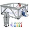 Image 1 : NEW BABY PLAYPEN FOLDABLE 59" X 59"