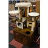Image 1 : HEYBLY CAT TREE W/ CONDO & LITTER BOX HIDE