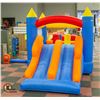 Image 1 : NEW UNPACKED HAUKASTO INFLATABLE BOUNCY CASTLE