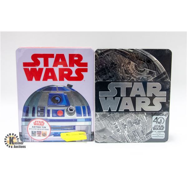 TWO STARWARS COLLECTION BOXES