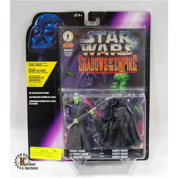 NEW STARWARS SHADOWS OF THE EMPIRE FIGURES & COMIC