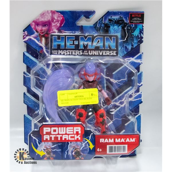 HE-MAN ACTION FIGURE RAM MA'AM