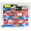 Image 1 : 2 NEW STARWARS HOTWHEELS DIECAST FIGURES: TIE