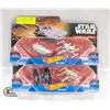 Image 1 : 2 NEW STARWARS HOTWHEELS DIECAST FIGURES: FIRST