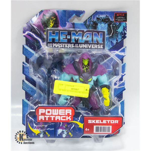 HE-MAN ACTION FIGURE SKELETOR