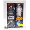 Image 1 : 2 NEW STARWARS FIGURES: STORMTROOPER AND CAPTAIN