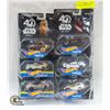 Image 1 : 6 NEW 40TH ANNI. STARWARS HOTWHEELS CHARACTER CARS