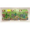 Image 1 : 3 NEW MINECRAFT FIGURES: STEVE WITH DIAMOND ARMOR,