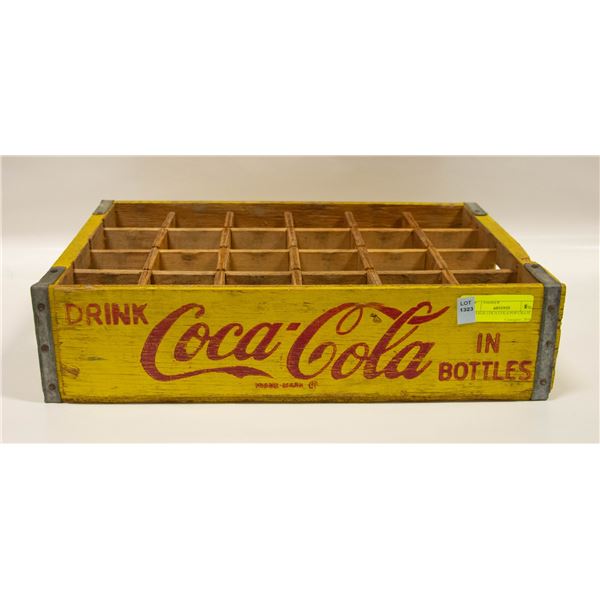 VINTAGE COCA COLA POP CRATE