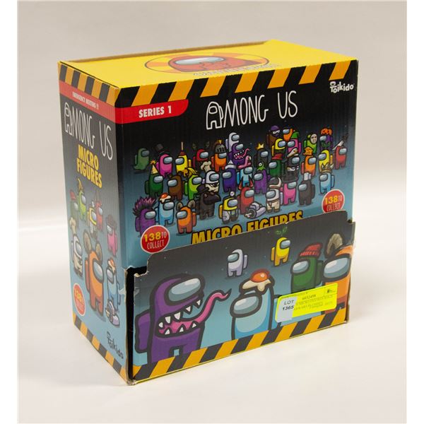 AMONG US MICRO FIGURES SOLD WITH STARWARS PLUSHIES
