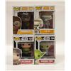 Image 1 : 4 NEW STARWARS FUNKO POPS: LUKE SKYWALKER, L3-37