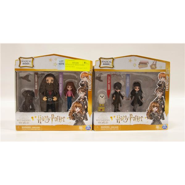 2 NEW MAGICAL MINIS HARRY POTTER FIGURES