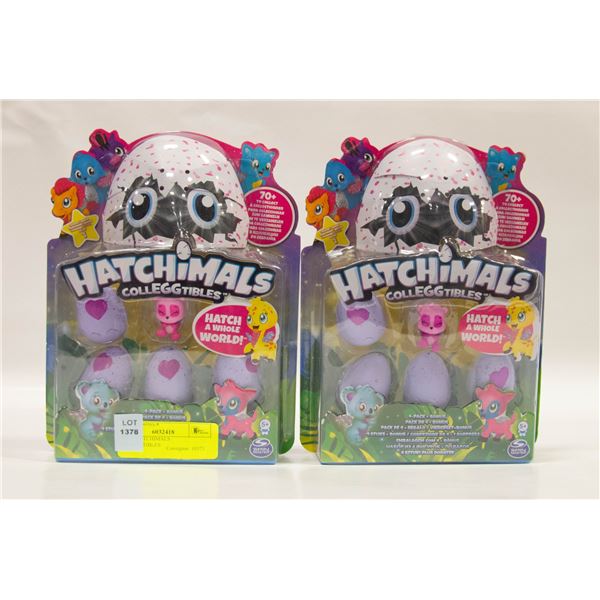 2 NEW HATCHIMALS COLLEGGTIBLES