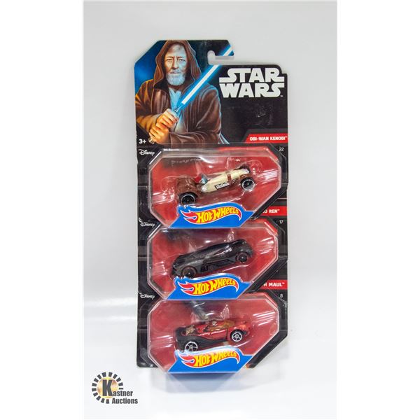 3 HOTWHEELS CARS
