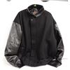 Image 1 : NEW BLACK B&W COLLECTION 50% LEATHER JACKET M