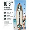 Image 2 : BRAND NEW ZLX INFLATABLE STAND UP PADDLE BOARD