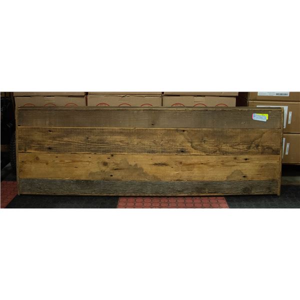 UNCLAIMED - RUSTIC BARNBOARD PANEL