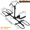 Image 4 : NEW WITH BOX MEEVIS DOUBLE HITCH BIKE RACK