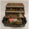 Image 2 : TACKLE BOX FULL OF FISHING GEAR