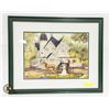 Image 1 : WALTER CAMPBELL FRAMED PRINT " THE WEDDING DAY