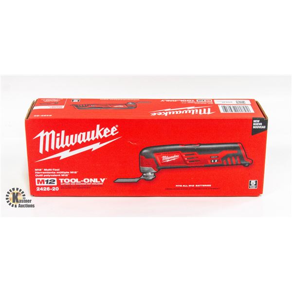 NEW MILWAUKEE M12 CORDLESS MULTI-TOOL  TOOL ONLY