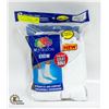 Image 1 : WHITE CREW SOCKS 12-16 SIZE 6-PACK FRUIT OF LOOM