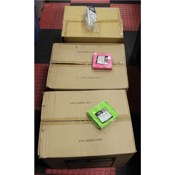 2 CASES OF WHISH NAPKINS SOLD WITH CASE OF 12OZ