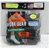 Image 1 : SHORT BLACK BOOT CREW SOCKS 12-16 SIZE 6-PACK