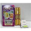 Image 1 : TAROT CARDS & INCENSE ALL TOGETHER-ESTATE