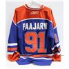 Image 1 : NHL OILERS CCM SIZE 52 REEBOK "PAJARVI" 91 JERSE