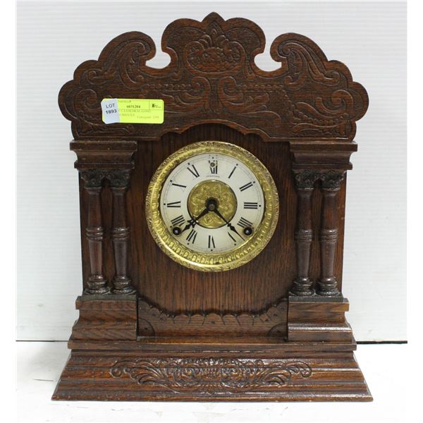 ANTIQUE CATHEDRAL GONG SESSIONS MANTLE
