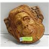 Image 1 : ESTATE B.C. CARVED SASQUATCH WOOD CARVED PETE RYAN