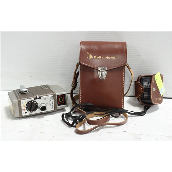 ESTATE VINTAGE 8MM SUNDIAL MOVIE CAMERA BELL &