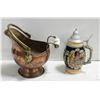 Image 1 : ESTATE WEST GERMANY BEER STEIN & COPPER