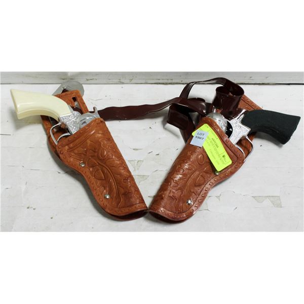ESTATE PONY BOY CAP GUNS WITH HOLSTER-ESTATE