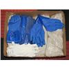 Image 1 : FLAT OF JANITORIAL MOP HEADS,  GLOVES