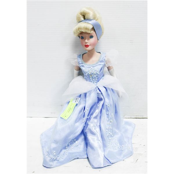 PORCELAIN CINDERELLA 18 INCHES TALL
