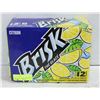 Image 1 : NEW CASE OF 12 LEMON BRISK ICED TEA 12 X 355ML