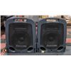 Image 1 : PAIR OF PEAVY PA SPEAKERS