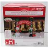 Image 1 : HOLIDAY TIME 10.5FT SNOWMAN & TOY SOLIDER ARCHWAY