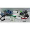 Image 1 : BAG OF SECURITY CAMERAS WITH CABLES