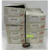 Image 1 : 9 CASES OF MOUNTED FLAP WHEELS 10/CASE 3" DIA 1/2"