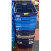 Image 1 : 10 USED 14 GAL RUBBERMAID BINS - NO LIDS