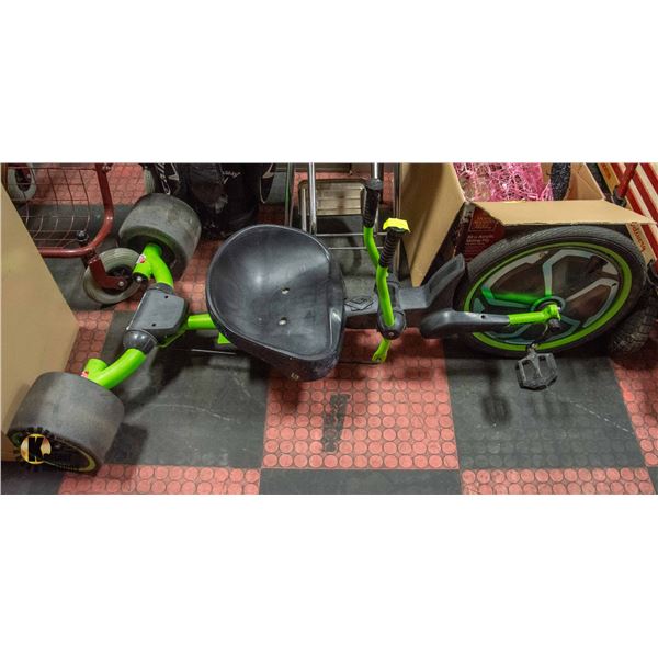 GREEN MACHINE - BIKE WITH ADJUSTABLE SEAT