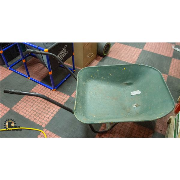 METAL WHEELBARROW  SOLID WHEEL - ESTATE