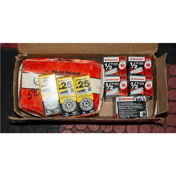 RAMSET BOX OF SHOT AND PIN